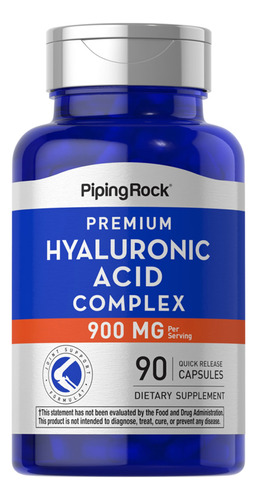 Ácido Hialurônico 900 Mg 90 Cápsulas - Produto Importado Eua