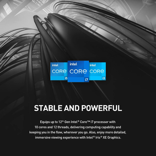Msi Cubi 5 12m, 0.7l Mini Pc, Intel Core Iu, Wifi 6, Bt 5.2,