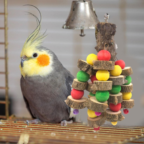 Juguete Masticable De Loro Grande Para Pájaro Guacamayo,