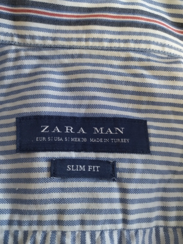 Camisa Zara Di Vi Na. De Hombre.excelente Calidad.