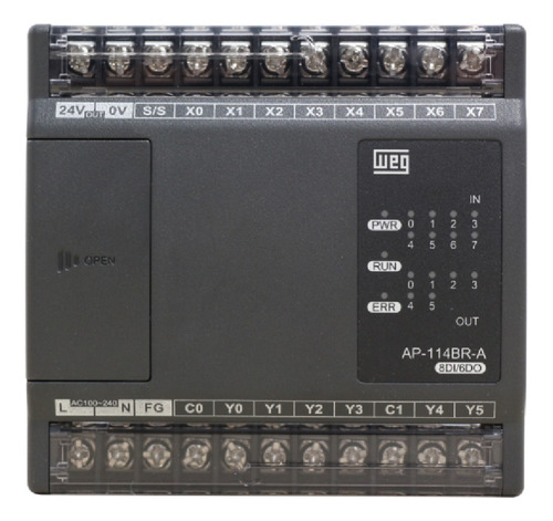 Controlador Lógico Programável Tpw04-114br-a Relé 85-264vca