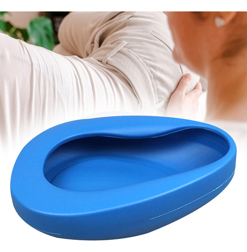 Bedpan Easy Use Heavy Duty Plástico Reutilizable Estable
