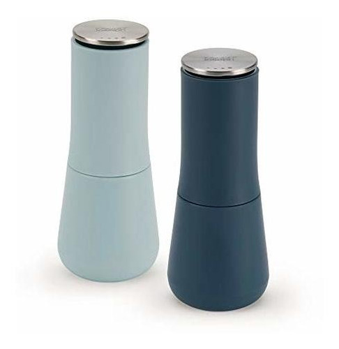 Joseph Joseph 20157 Milltop Non-spill Salt & Pepper Mill Set