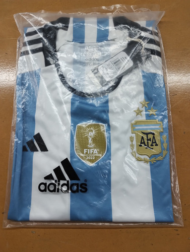 Camiseta Selección Argentina 3estrellas Adidas 100% Original