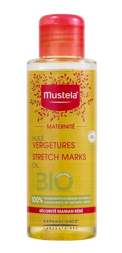 Óleo Prevenção Estrias Mustela Maternité Bio Orgânico 105 Ml