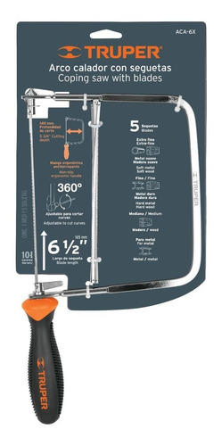Arco Calador Para Segueta 6p Truper