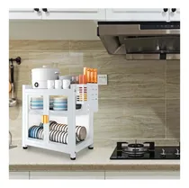 Comprar Pack3 Soporte Funcional Para Platos 2 Pisos En Blanco