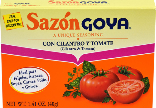 Goya Alimentos Sazon Cilantro & Tomate, 1,41onza (pack De 36