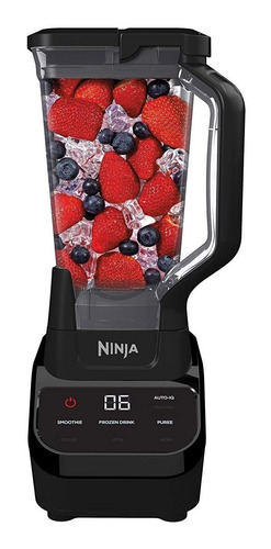 Imagen 2 de 7 de Licuadora Ninja Professional Touchscreen Blender CT610 2.1 L negra con vaso de tritan 120V