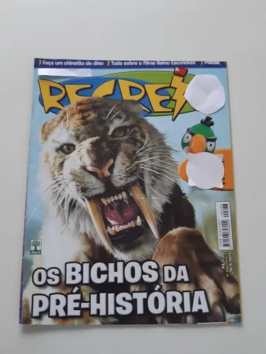 Revista Recreio 688 Os Bichos Da Pré-história Z153 | MercadoLivre