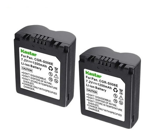 2 Baterias S006 Para Modelos Panasonic Lumix Dmc-fz18 Y Mas