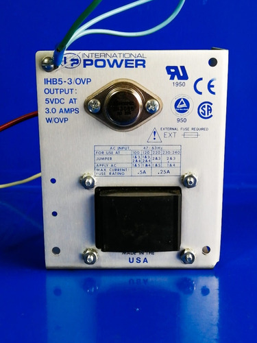 Power One Ihb5-3/ovp Unmp Mgg International Power