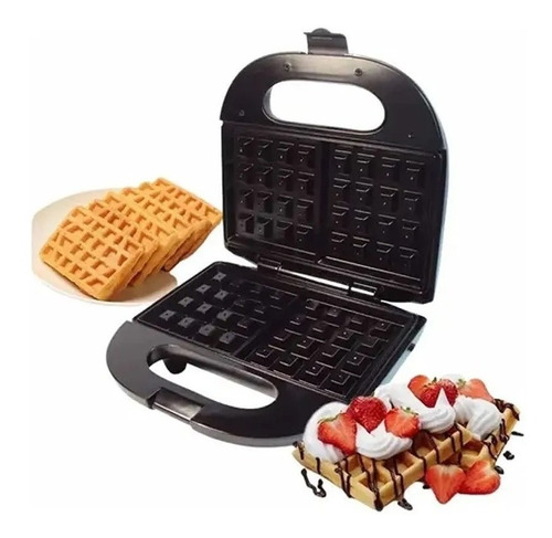 Waflera Eléctrica De Cuadros - Máquina De Hacer Waffles | Cuotas sin interés