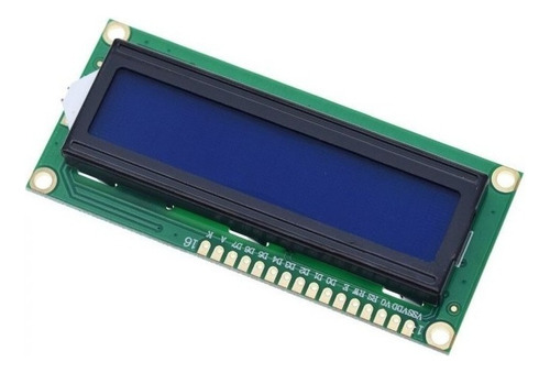 Display Lcd 16x2 Serial I2c Com Backlight Azul