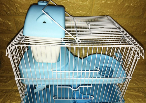 Imagen 2 de 3 de Casita Para Hámster Con Juegos Para La Pequeña Mascota