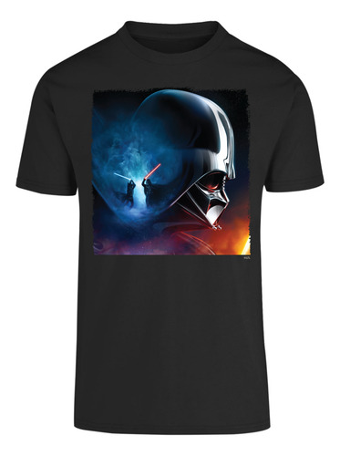 Star Wars Playera Obi-wan Kenobi Vs Darth Vader Oficial