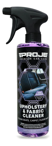 Proje' Premium Car Care Upholstery & Fabric Cleaner - Elimin