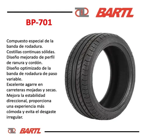 Cubierta 235/60/18 Bartl Neumáticos