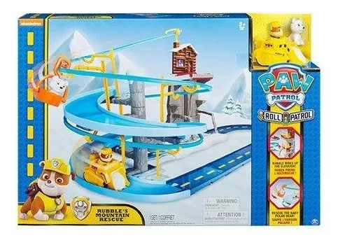 Pista Patrulha Canina Playset Resgate Baia Da Aventura Sunny