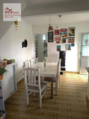 Imagem 3 de 15 de Casa Com 3 Dormitórios (1 Suíte), 8 Vagas - À Venda Por R$ 689.000 - Jardim Ocara - Santo André/sp - Ca0414