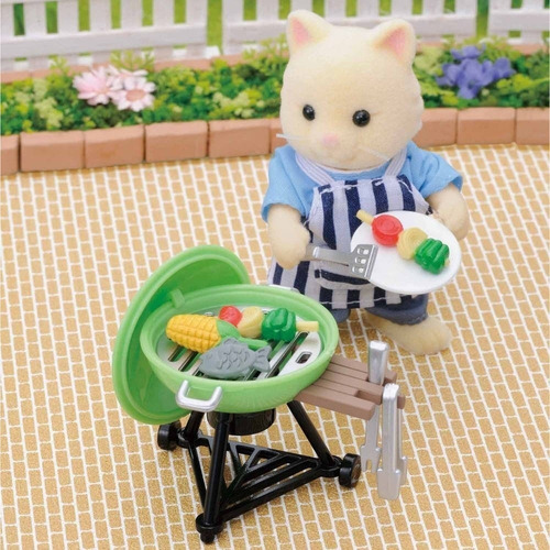 Sylvanian Families 4869 Barbacoa En El Jardin Intek