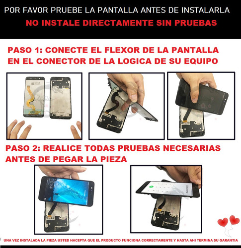 Pantalla Compatible Samsung A50 A30 A505 A305 Con Marco Oled Negro (Usado)