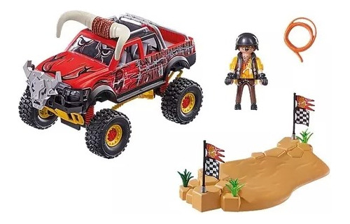 Figura Armable Playmobil Stuntshow Monster Truck Horned