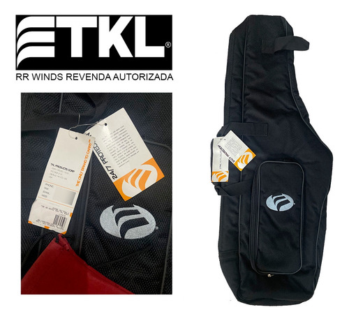 Capa Bag Semi Case Luxo Tkl Para Sax Tenor + Porta Tudel