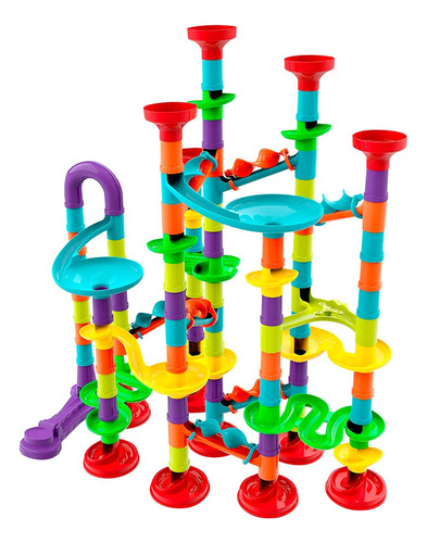 Juguete Laberinto Canicas Juego Carreras Niños Infantil Color Ab