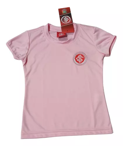 Camisa Internacional Infantil Dry Rosa