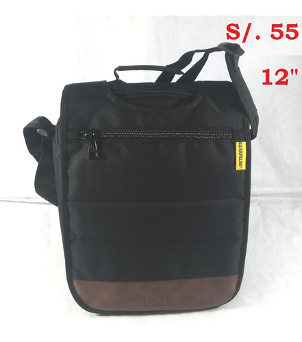 Imagen 1 de 8 de Morral Caterpillar Porta Tablet iPad Hasta 12 Pulgadas