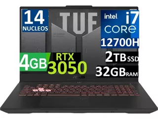 Asus Tuf F15 A15 Ci7-12700h, 32gb Ram, 2tb Ssd Rtx3050 4gb