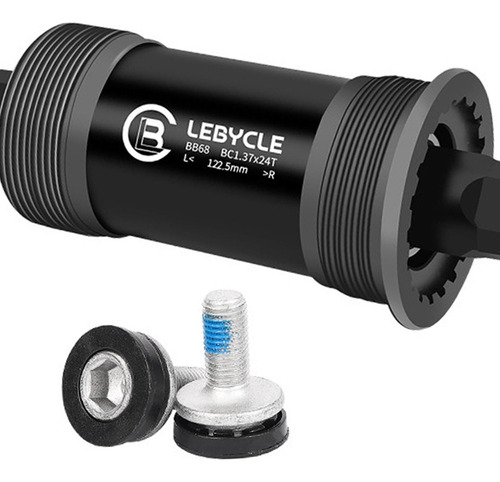Eje De Pedalier Con Soporte Para Bicicleta De 122,5 Mm.
