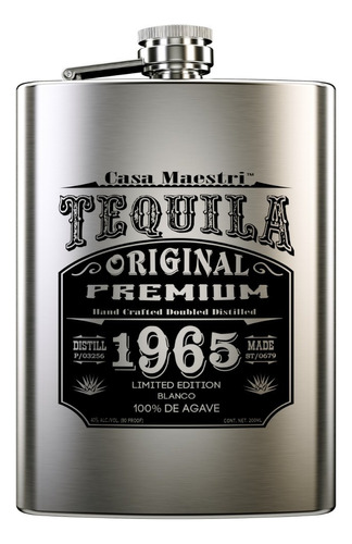 Tequila Casa Maestri Blanco (flask) 200ml