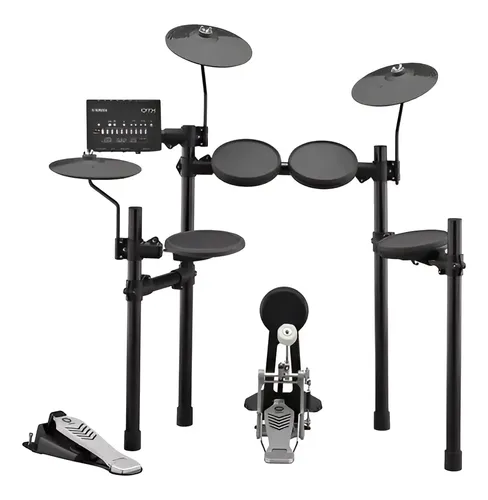 Bateria Eletrônica Yamaha Dtx452k Dtx 452 Dtx-452k Cor Preto