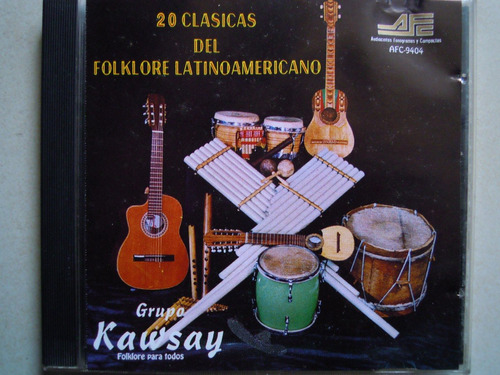 Grupo Kawsay Cd 20 Clasicas Del Floklore Latinoamericano 