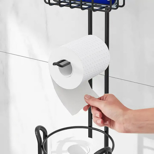 Soporte Para Papel Higiénico, Rollo De Hierro De Pie A Prueb