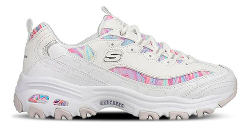 Zapatilla Skechers Dlites-whimsical Dream 149789-wmlt Blanco