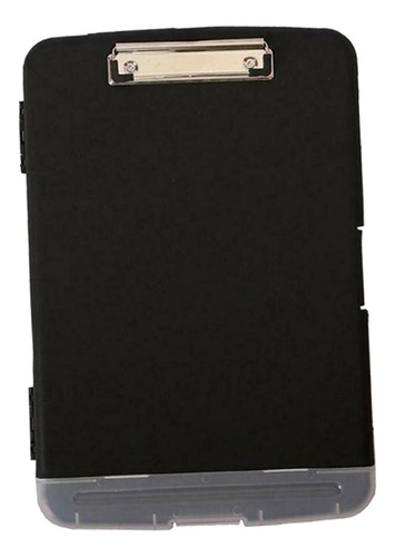 Imagen 1 de 12 de Portapapeles De Almacenamiento De Aluminio Clip De Tablero