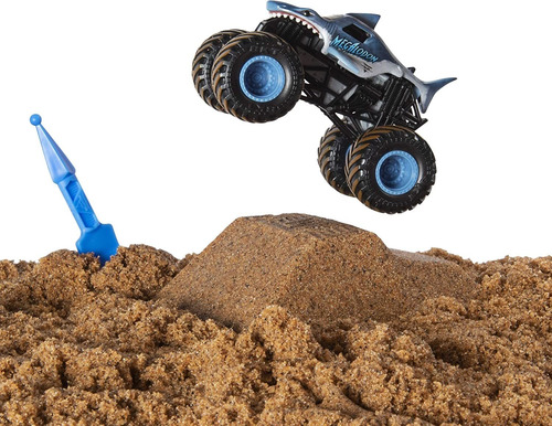 Monster Jam, Kit Básico De Megalodon Monster Dirt, Con 8oz D