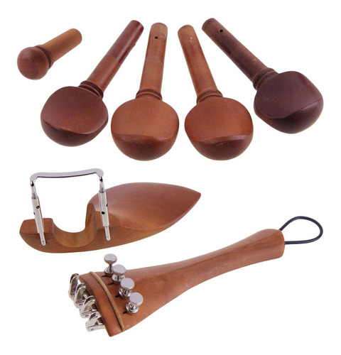 Jujube Juego De Accesorios Para Violín 4/4 Chinrest +