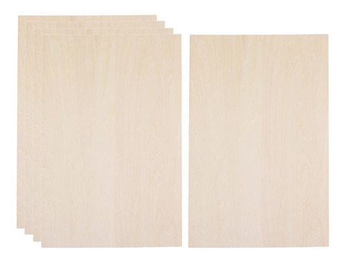 20x Planície Madeira De Balsa Folhas Madeira Serrada Para