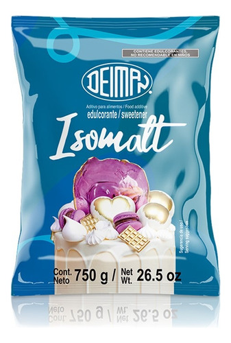 Isomalt Deiman 750g. Caja Con 12 Piezas