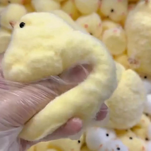 2x Pollitos Blandos Taba | 3 Pulgadas Taba Squishy Pollo
