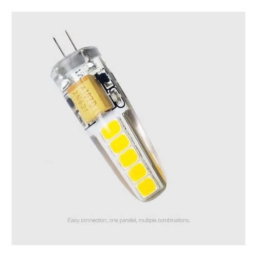 10 Uds 3w G4 Bombilla Led Lámpara Led Equivalente A