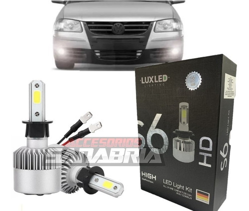 Kit Lamparas Cree Led H3 Auxiliares Rompenieblas / Vw Gol