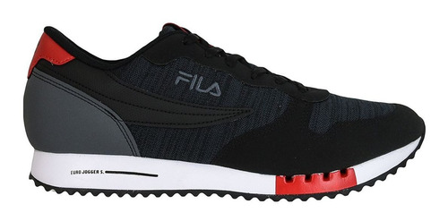 Tenis Fila Euro Jogger Sport Masculino 11u335x Corrida Preto