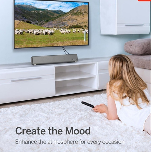 Barra De Sonido Para Pc Taotronics Entrada 3,5mm Smartphone