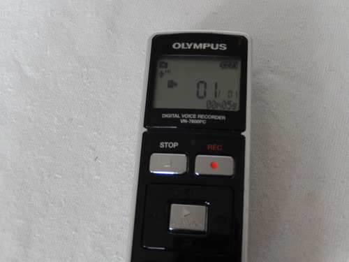 Olympus Mod. Vn-7600pc Mini Grabadora Digital Gris (Usado)