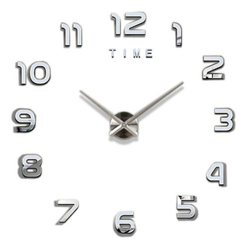 Zheyang Reloj De Pared Grande Con Números 3d, Silencioso,